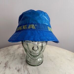 🌈4/$20🌈 Ikea Brand Bucket Hat Statement Maximalist made of the iconic Ikea Bag